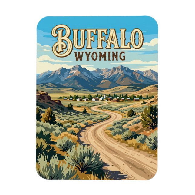 Buffalo USA Magnet (Vertical)