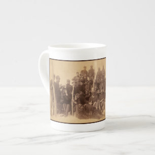 Buffalo Warriors: American Black Fighting Cavalry Bone China Mug