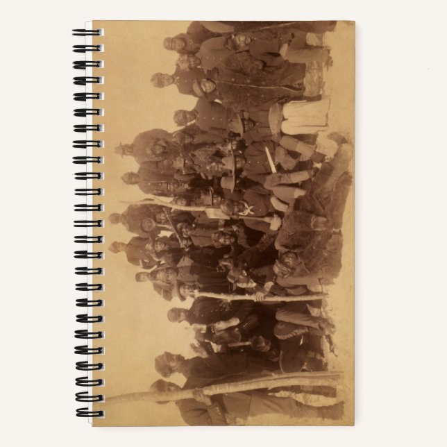 Buffalo Warriors: American Black Fighting Cavalry Notebook (Front)