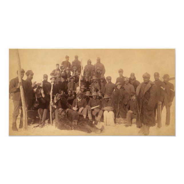 Buffalo Warriors: American Black Fighting Cavalry Photo Print (Front)