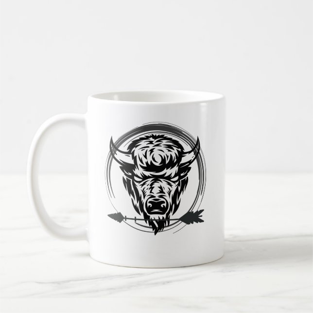 Buffalo Western  Coffee Mug (Left)