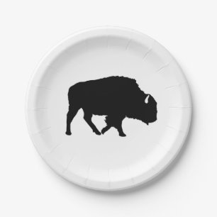 Buffalo Wilderness Camper Paper Plates