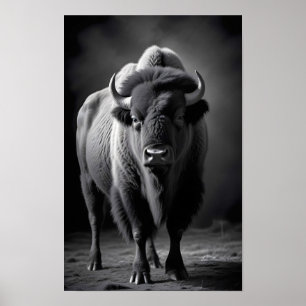 Buffalo Wildlife Majestic Nature Life Wallpaper Poster