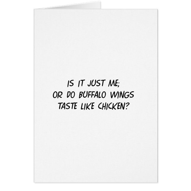 Buffalo WIngs (Front)