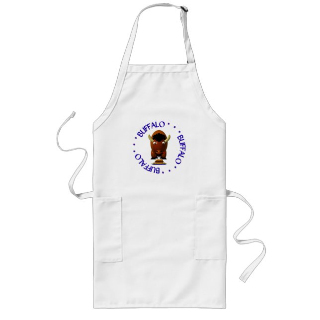 Buffalo with Beef on Weck and Buffalo Wings Long Apron (Front)