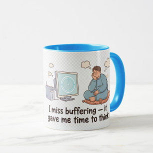 Buffering Tshirt Mug
