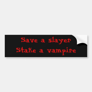 Buffy bumper fans sticker