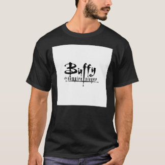 Buffy The Vampire Slayer Logo Pin T-Shirt