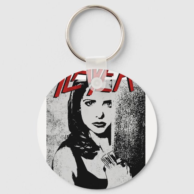 Buffy the Vampire Slayer Sarah Michelle Gella Key Ring (Front)