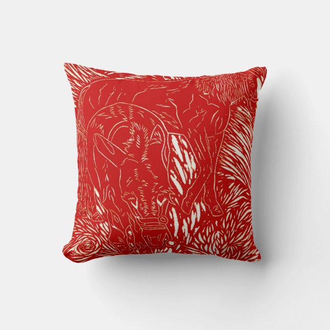 *Buford & Sugar* Cushion (Front)