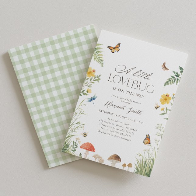 Bug Baby Shower Invitation (Creator Uploaded)