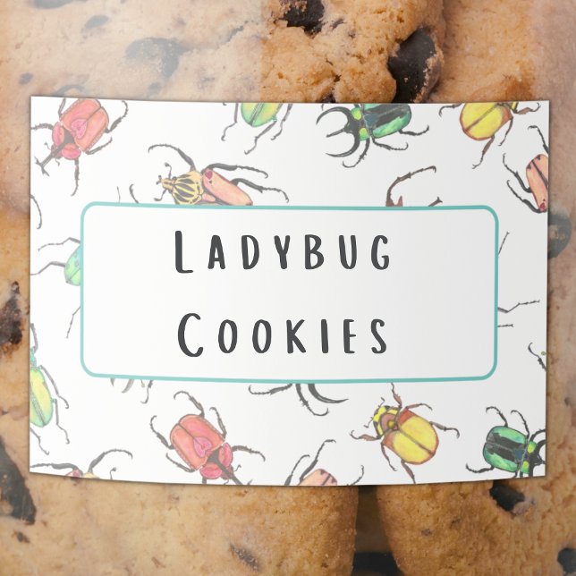 Bug Birthday Party Food Labels (Creator Uploaded)