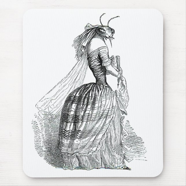 Bug Bustle Mouse Pad (Front)