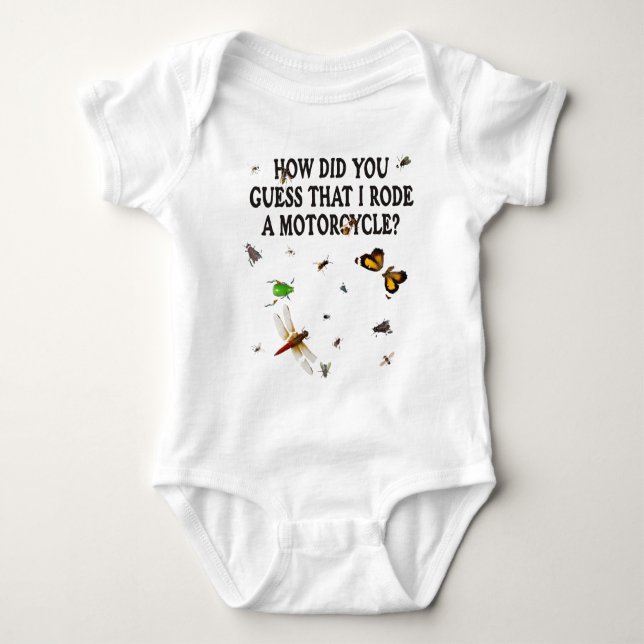 Bug Collecting Baby Bodysuit (Front)