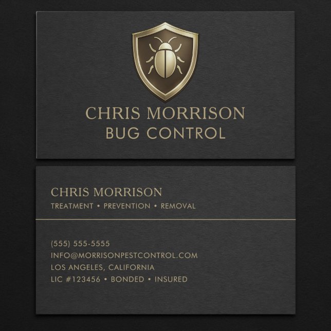 Bug Control Business Card (Creator Uploaded)