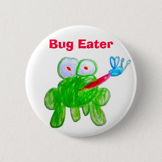 Bug Eater 6 Cm Round Badge
