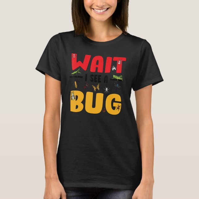 Bug For Men Women Insect Ladybug Science Entomolog T-Shirt (Front)