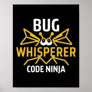 Bug Hunt Vulnerable Hunting Cyber Threat Bug Bount Poster
