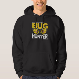 Bug Hunter Entomology Insect Catching Ladybug Butt Hoodie
