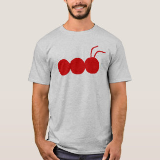 Bug Hunter Grey/Red t-shirt