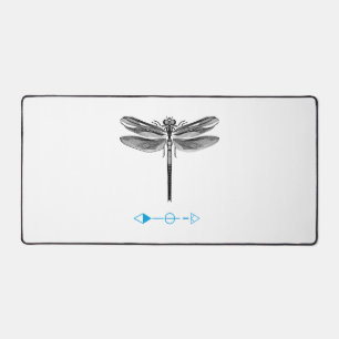 bug insect dragonfly grafic fashion style movie LO Desk Mat