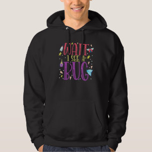 Bug Insect For Entomologists And Bug Hunters Appar Hoodie