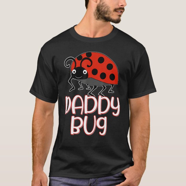 Bug Ladybug Beetle Insect Lovers Cute Graphic Funn T-Shirt (Front)