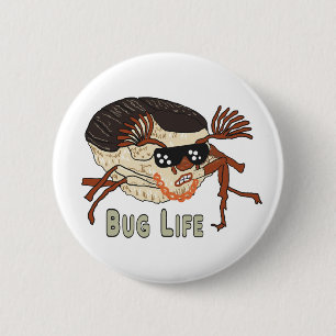 Bug Life 6 Cm Round Badge