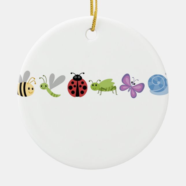 Bug Life Ceramic Tree Decoration (Front)