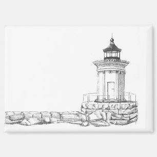 Bug Light Sketch Magnet