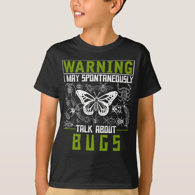 Bug Lover Funny Insects Entomologist Funny Science T-Shirt (Front)