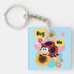 Bug Me: Ladybug Key Ring
