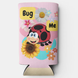 Bug Me: Ladybug Seltzer Can Cooler