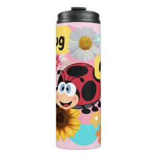 Bug Me: Ladybug  Thermal Tumbler