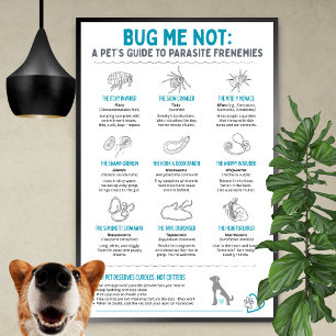Bug Me Not - A Pet’s Guide to Parasite Frenemies Poster