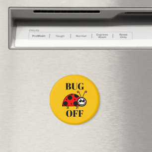 Bug Off Fridge Magnet