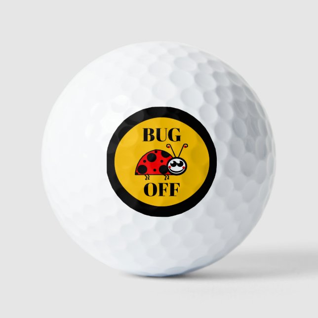 Bug Off Golf Balls (Front)