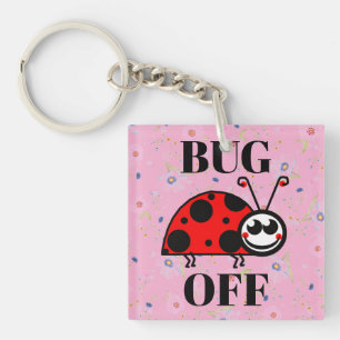 Bug Off Keychain