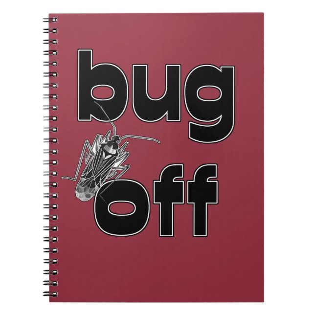 Bug Off Notebook (Front)