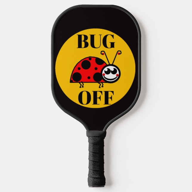 Bug Off Pickleball Paddle (Front)