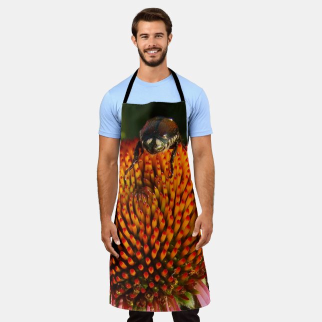 Bug on Flower Apron (Worn)