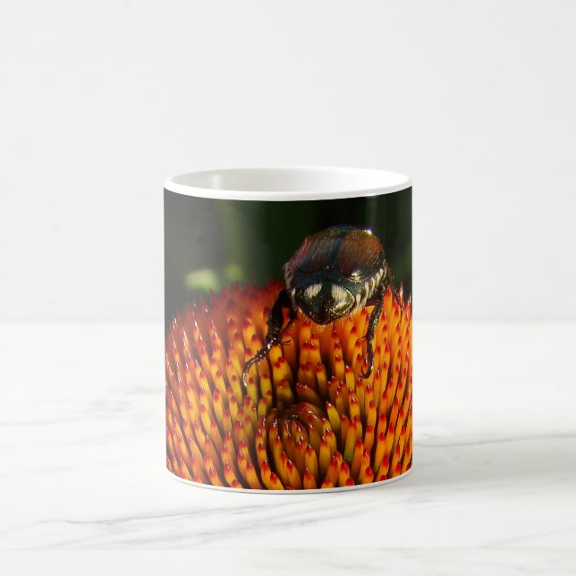 Bug on Flower Coffee Mug (Center)