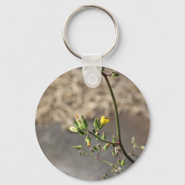 Bug on Flower Key Ring (Front)