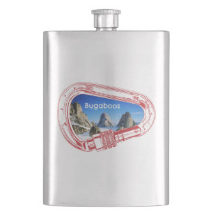 Bugaboos Climbing Carabiner Hip Flask