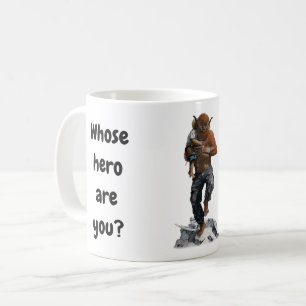 Bugbear Hero Child Rescue Fantasy Art Coffee Mug