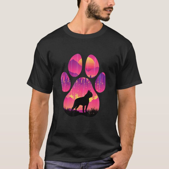 Bugg Paw Mum Dad Dog  Women Men T-Shirt (Front)