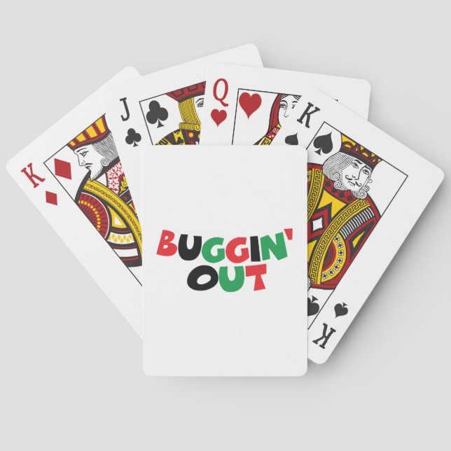 Buggin' Out Playing Cards (Back)