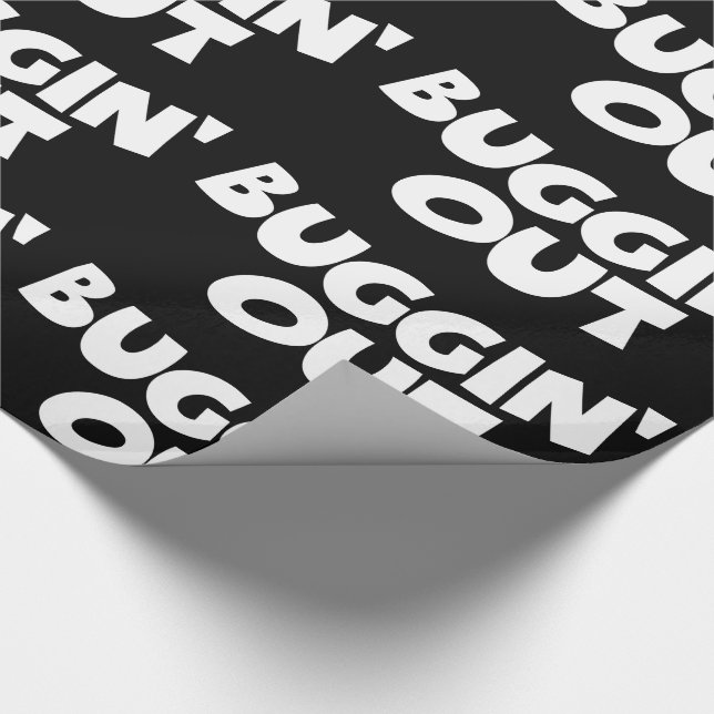 Buggin' Out Wrapping Paper (Corner)