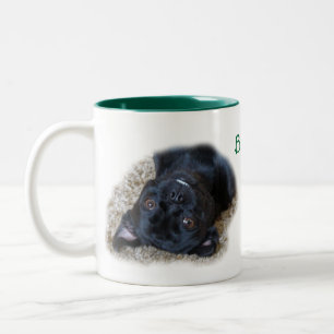 Buggs dogs Mug-customise Two-Tone Coffee Mug