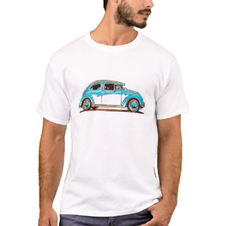 Buggy Classic Car Graphic Lithograph T-Shirt
